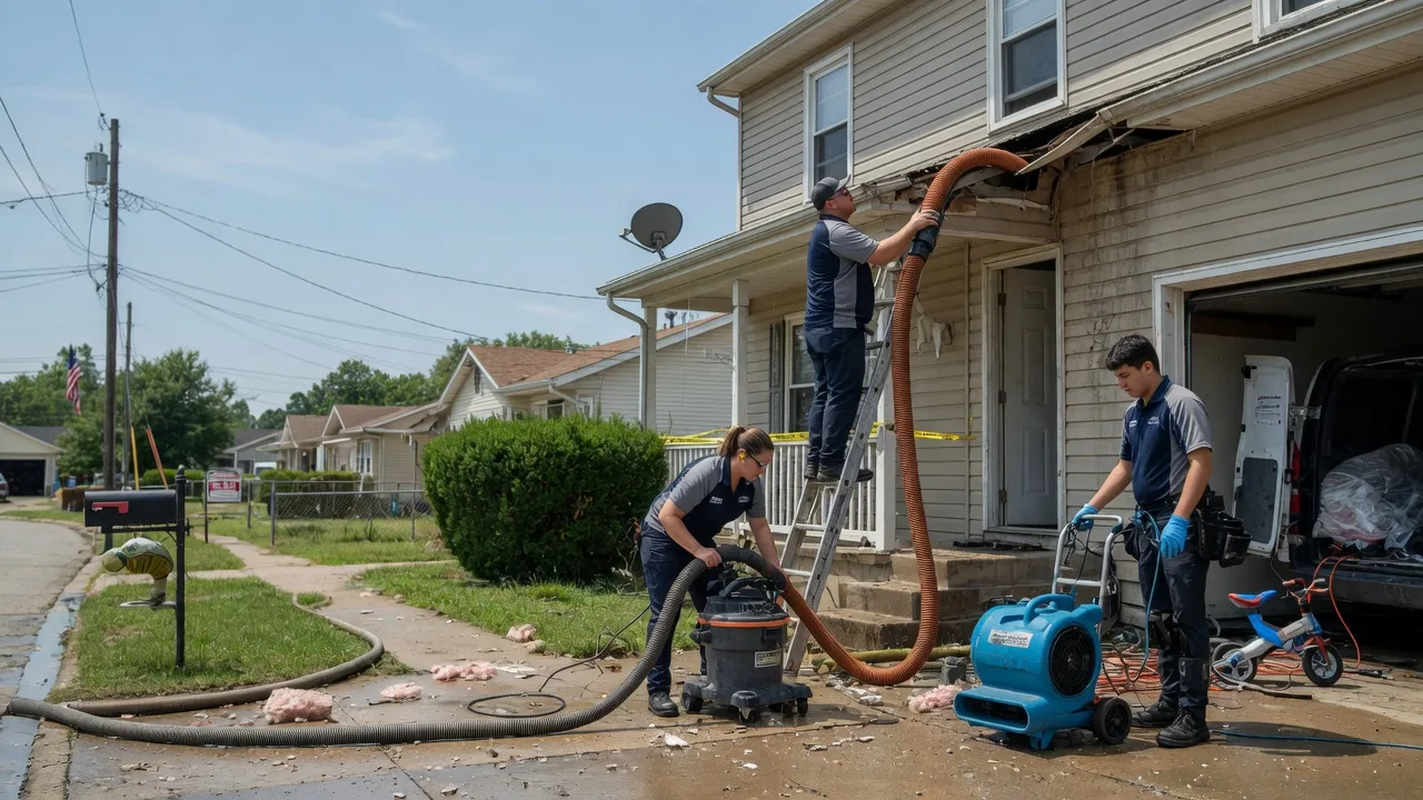 Water Damage Restoration in Clarita, OK near me